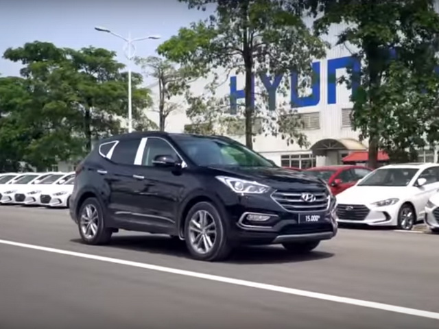 Tư vấn - 15.000 chiếc Hyundai Santa Fe đã xuất xưởng tại Việt Nam