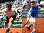 Thể thao - Murray - Wawrinka: 5 set, 2 loạt tie-break &quot;vỡ tim&quot; (BK Roland Garros)