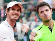 Thể thao - Roland Garros: Murray - Wawrinka đọ trí, đọ sức mãn nhãn