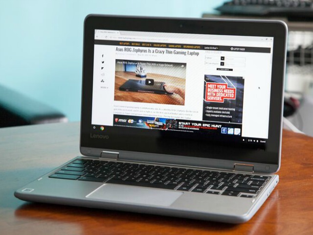 Thời trang Hi-tech - Lenovo Flex 11 Chromebook: Laptop chống va đập cực tốt, giá “ngon”