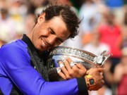 Thể thao - Vô địch Roland Garros: Nadal gặt “tá” kỉ lục, lên số 2 thế giới