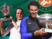 Thể thao - Bảng xếp hạng tennis 12/6: Nadal vượt Djokovic, &quot;Sharapova mới&quot; lên số 12