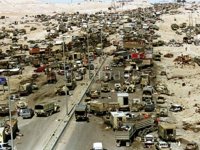 Chiến tranh vùng Vịnh: Trận càn tàn khốc ở Xa lộ Tử thần