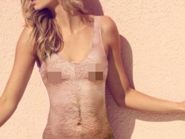 Xu hướng thời trang - Hết hồn đồ bơi lông lá làm chủ nhân như thể "tồng ngồng"