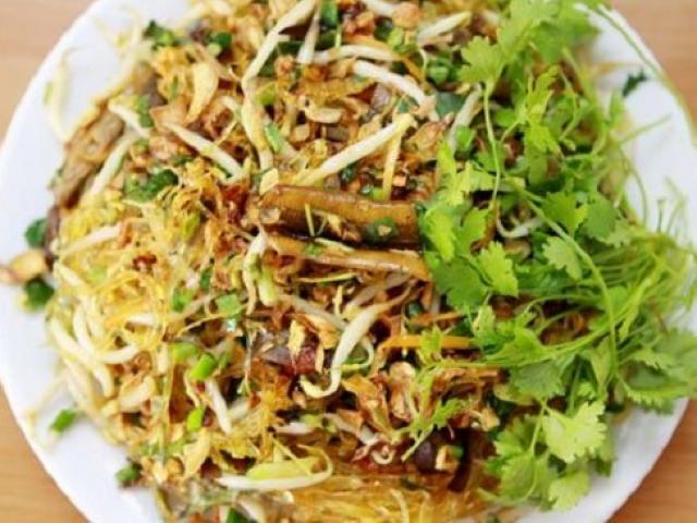 Ẩm thực - Cách làm mực khô xào miến, món ngon khiến ông xã ngất ngây