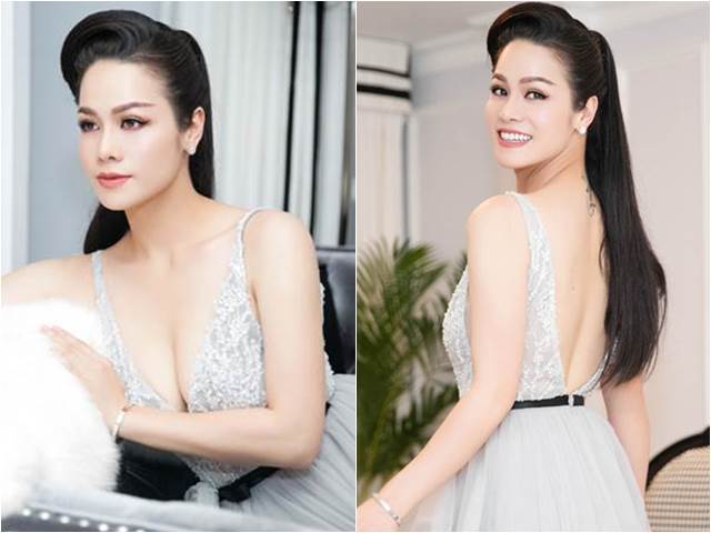 Thời trang - Nhật Kim Anh khoe dáng nuột nà với váy "trống trước hở sau"