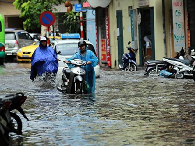 Tin tức trong ngày - Mưa lớn kéo dài, miền Bắc nguy cơ ngập lụt nhiều nơi