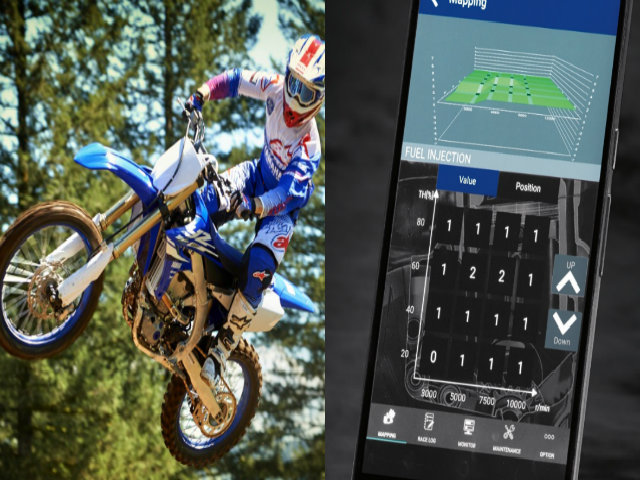 Thế giới xe - 2018 Yamaha YZ450F có ứng dụng mới như “hổ thêm cánh”