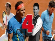 Thể thao - Wimbledon: “Tứ đại danh bổ” Federer - Nadal - Djokovic - Murray sống mái