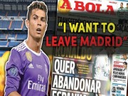 Bóng đá - Thuyết âm mưu: Real giữ Ronaldo để... trị tội &quot;nổi loạn&quot;