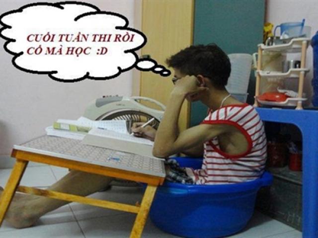 Bạn trẻ - Cuộc sống - Phì cười với những ký ức ôn thi "bá đạo" thời đi học