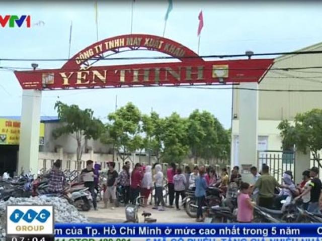 Hàng trăm công nhân tại Thái Bình bị nợ lương nhiều tháng