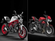 Thế giới xe - Ducati Monster 797 hay Triumph Street Triple S: Chọn xe nào?