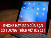 Thời trang Hi-tech - iPhone của bạn đã đủ &quot;tuổi&quot; để lên iOS 11?