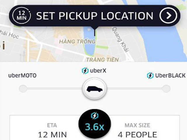 "Tuyệt chiêu" đi taxi Uber tiết kiệm khi trời mưa, đường ngập