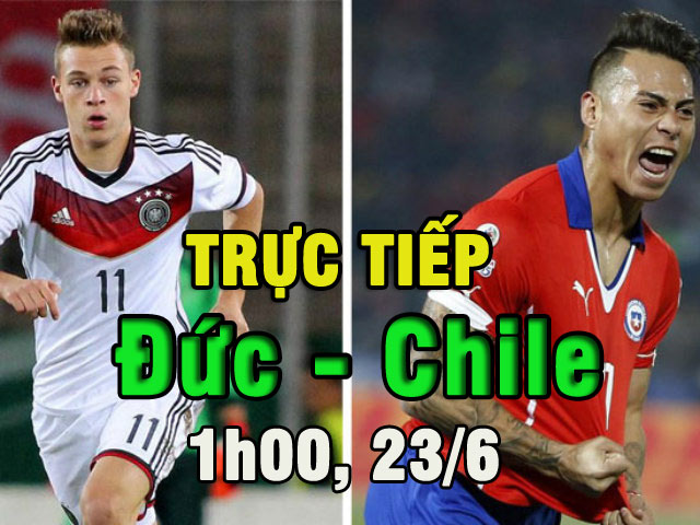 Bóng đá - Chi tiết Đức - Chile: "Cỗ xe tăng" thủ chắc rình rập (KT)