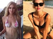 Người mẫu - Hoa hậu - Ngây người ngắm bikini khoét hiểm của kiều nữ triệu đô