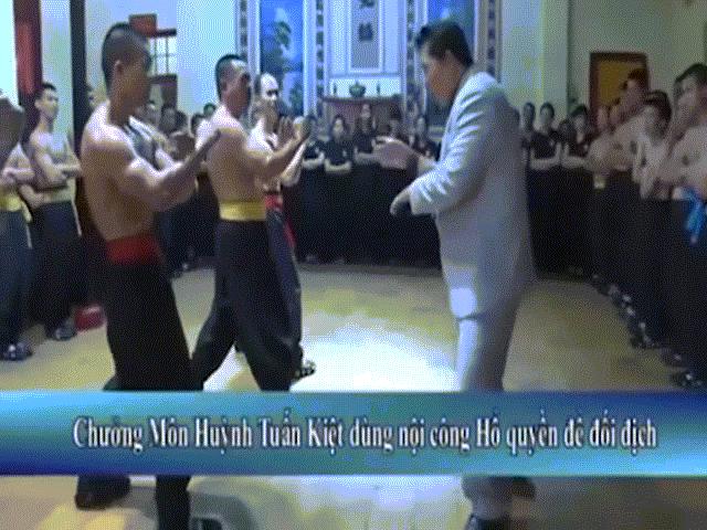 Thể thao - Võ sư Vịnh Xuân gây sốc: "Chấp" Nam Huỳnh Đạo dùng cước