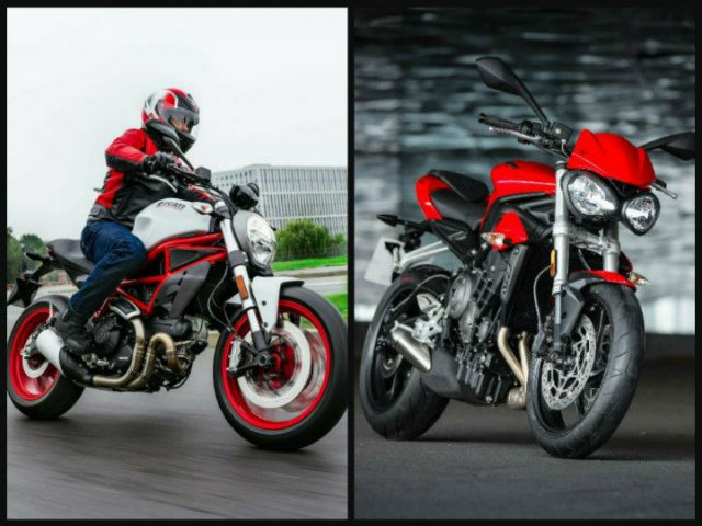 Thế giới xe - Chọn mua Ducati Monster 797 hay Triumph Street Triple S?