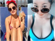 Bí quyết mặc đẹp - Ngất ngây vì vẻ phồn thực của danh hài Thuý Nga khi mặc bikini