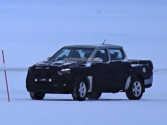 Tin tức ô tô - Bán tải SsangYong Q200 lộ diện, ra mắt vào năm 2018