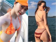 Ca nhạc - MTV - Bạn gái Sơn Tùng &quot;lu mờ&quot; trước ảnh bikini quá hot của chị gái