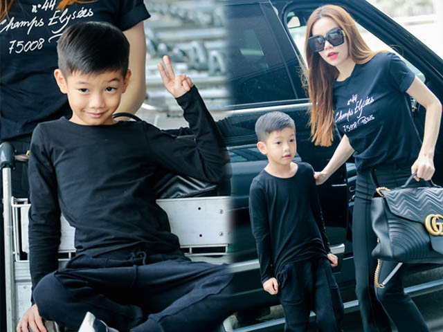 Người mẫu - Hoa hậu - Con trai Hà Hồ càng lớn càng sành điệu, phổng phao