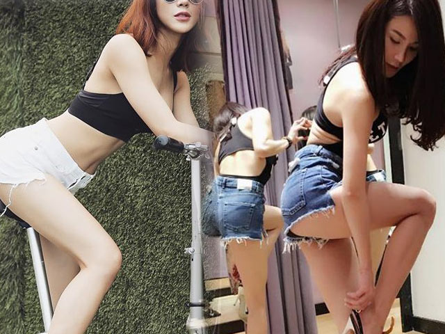 Bí quyết mặc đẹp - Diệp Lâm Anh mặc quần 5cm ngắn cũn cỡn trên phố