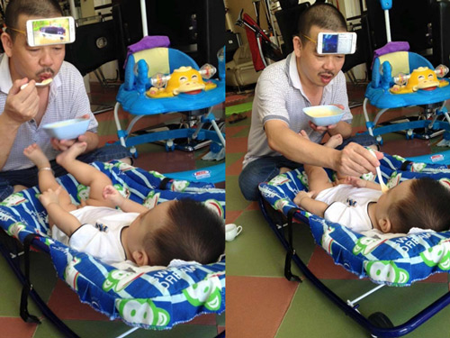 Giới trẻ - "Ông bố của năm" chăm con ăn cực sáng tạo