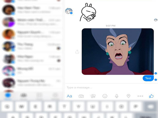 Thủ thuật - Tiện ích - Gửi ảnh động bằng Facebook Messenger