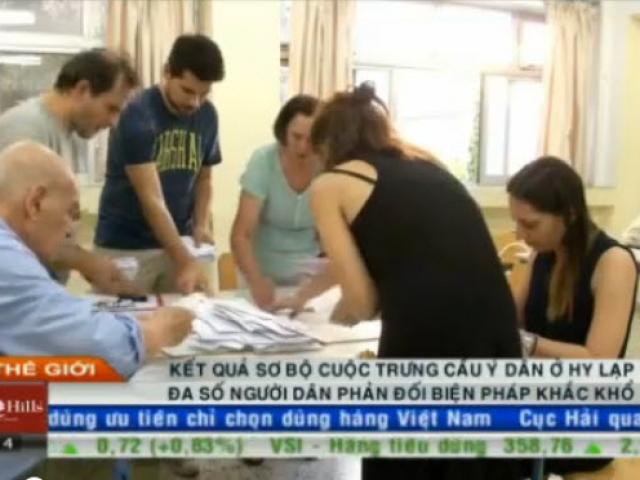 Tài chính - Bất động sản - Bản tin tài chính kinh doanh 06/07: Người Hy Lạp bỏ phiếu &quot;không đồng ý&quot; với yêu cầu của chủ nợ