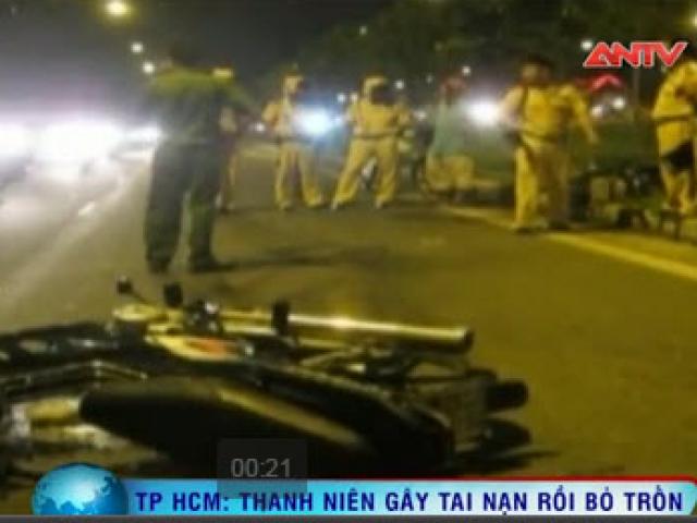 Video An ninh - Nam thanh niên phóng “ẩu” gây tai nạn rồi bỏ trốn