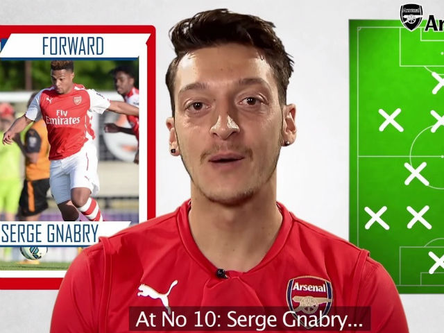 Bóng đá - "Dream team" của Ozil: CR7 song hành cùng...Gnabry