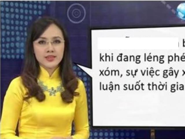 Phim - BTV Hoài Anh ngạc nhiên trước ảnh "chế" Thời sự 2020
