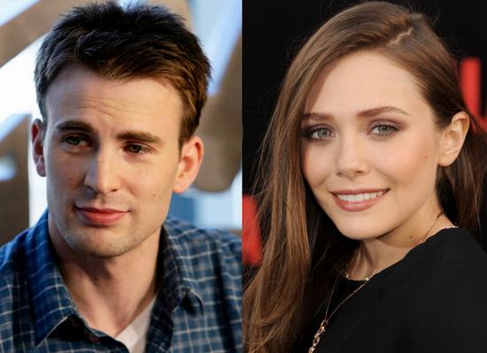 Phim - Rộ tin tài tử Captain America hẹn hò "nàng phù thủy"