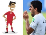 Bóng đá - Suarez cắn người được đưa vào truyện tranh trẻ em