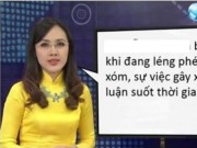 Phim - BTV Hoài Anh ngạc nhiên trước ảnh &quot;chế&quot; Thời sự 2020