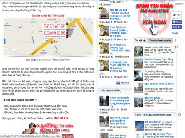 Công nghệ thông tin - Khó chặn tin nhắn rác