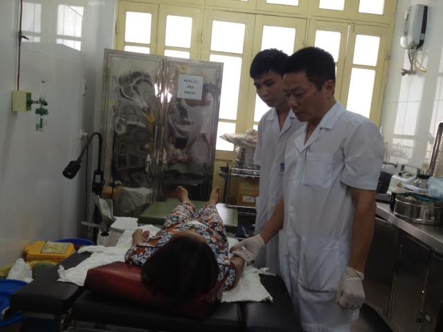 18 y, bác sĩ Bệnh viện Phụ sản HN có bị phơi nhiễm HIV?