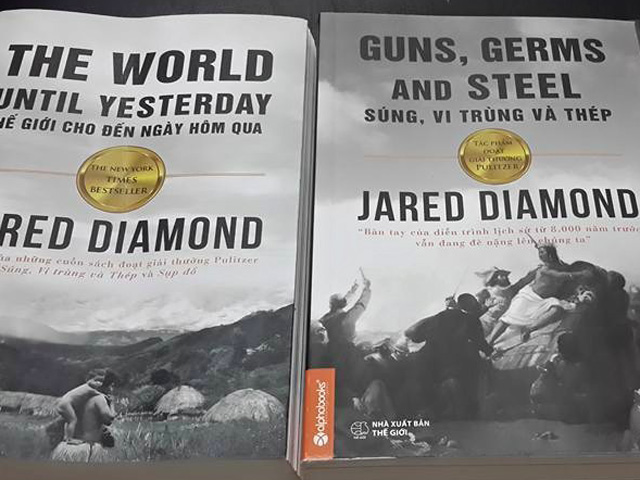Tái bản và ra mắt sách 3 cuốn sách của Jared Diamond