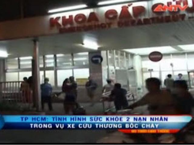 Video An ninh - Vụ xe cứu thương gặp nạn bốc cháy: Thêm 2 người nguy kịch