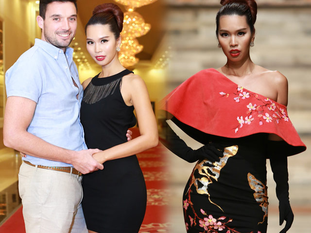 Xu hướng thời trang - Hà Anh sải bước gợi cảm trên sàn diễn sát lễ đính hôn