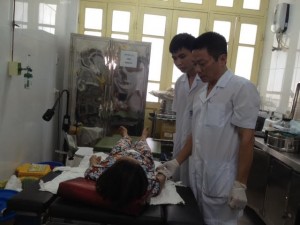 18 y, bác sĩ Bệnh viện Phụ sản HN có bị phơi nhiễm HIV?