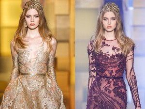 Xu hướng thời trang - Dù đẹp tuyệt mỹ, váy áo xa xỉ của Elie Saab vẫn bị chê