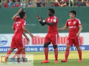 Bóng đá - Sôi động V-League: Sốc tại sân Cẩm Phả