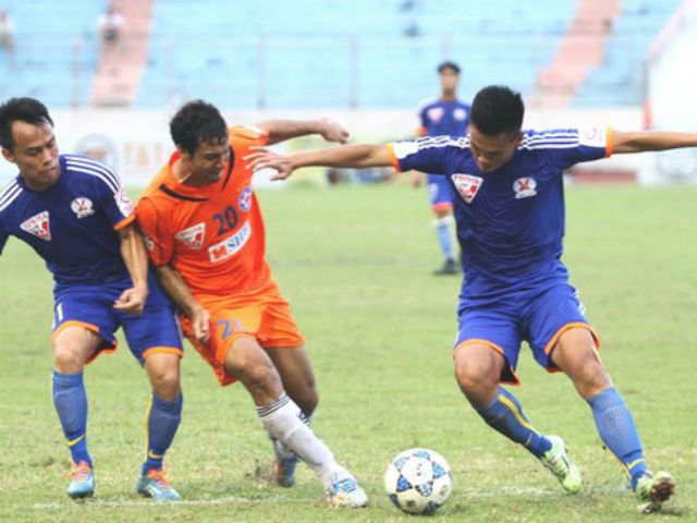 Bóng đá Việt Nam - TRỰC TIẾP Than QN - SHB Đà Nẵng: Phút bù giờ mong manh (KT)