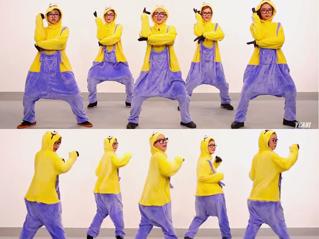 Bạn trẻ - Cuộc sống - Gái Việt cực dễ thương với điệu nhảy minions
