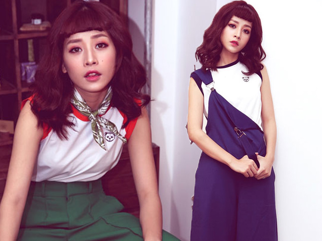 Xu hướng thời trang - Chi Pu "chất chơi" với mái tóc siêu "ngố tàu"