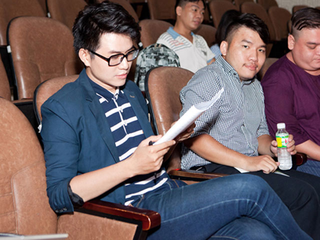 Hậu trường phim - Minh Béo có "trai đẹp" mới