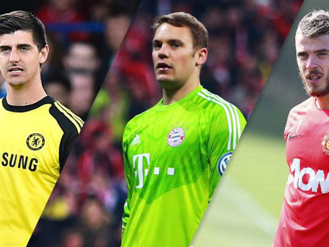 Bóng đá - Thủ môn hay nhất: Neuer "đè bẹp" Courtois, De Gea